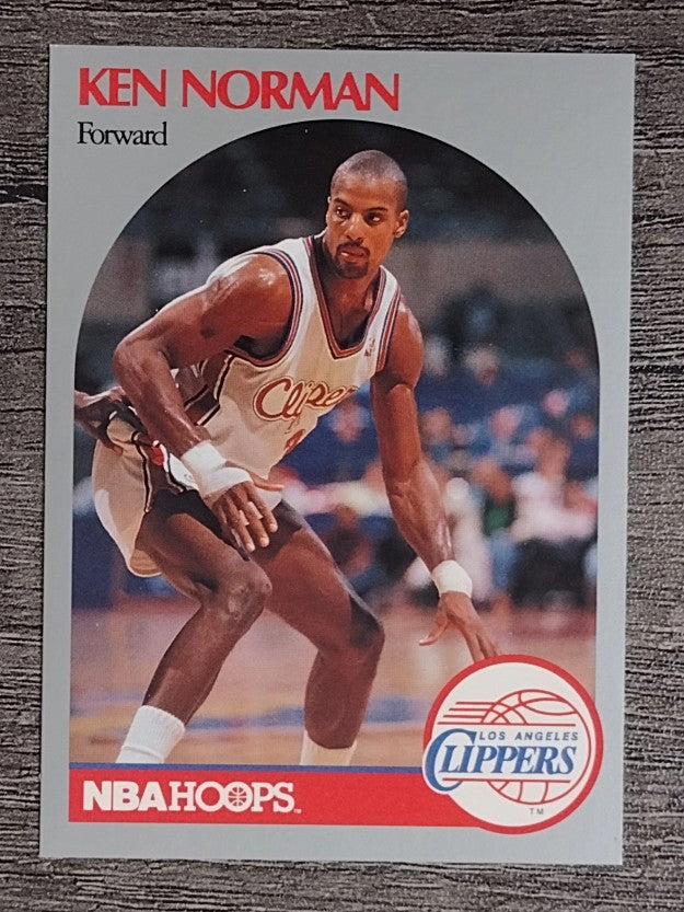 1990-91 Hoops #149 Ken Norman