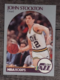1990-91 Hoops #294 John Stockton