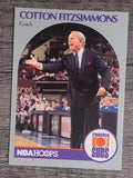 1990-91 Hoops #325 Cotton Fitzsimmons CO