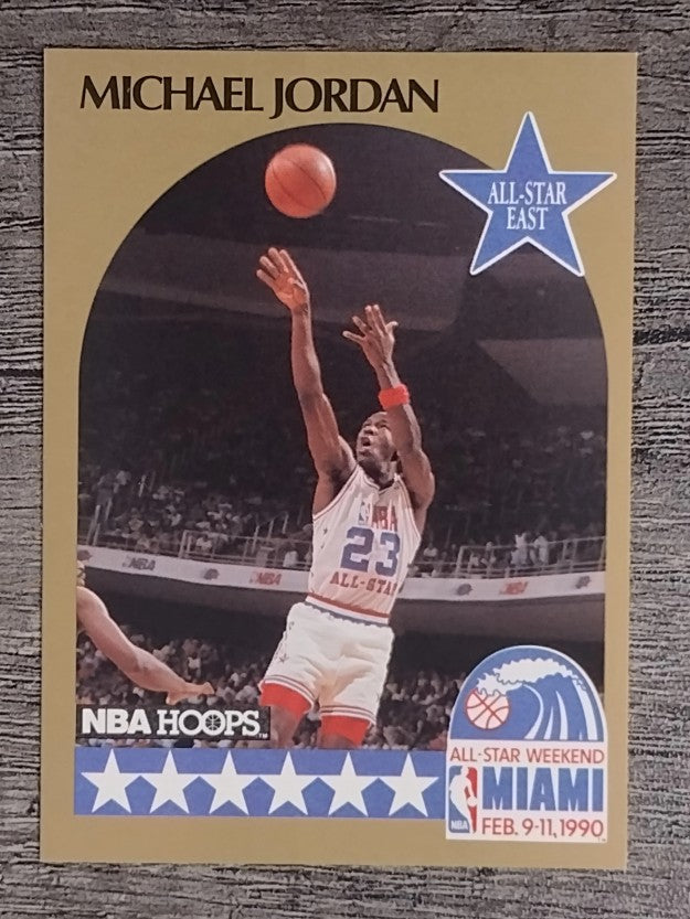 1990-91 Hoops #5 Michael Jordan AS SP