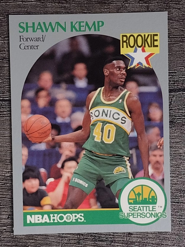 1990-91 Hoops #279 Shawn Kemp RC