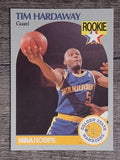 1990-91 Hoops #113 Tim Hardaway RC
