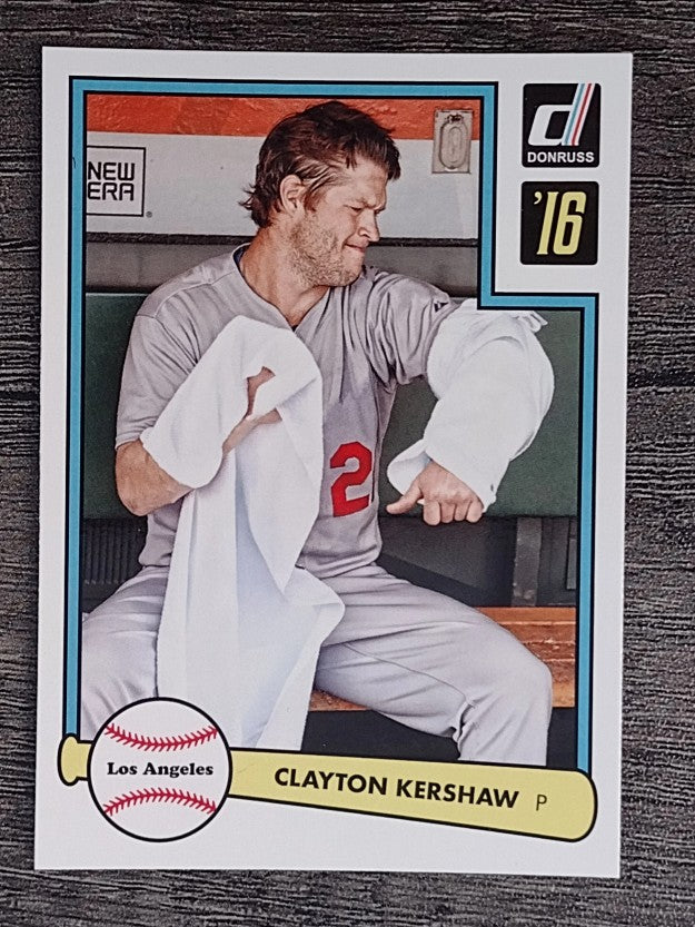 2016 Donruss '82 #8 Clayton Kershaw