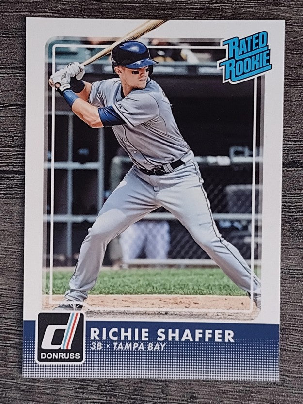 2016 Donruss #45 Richie Shaffer RR RC