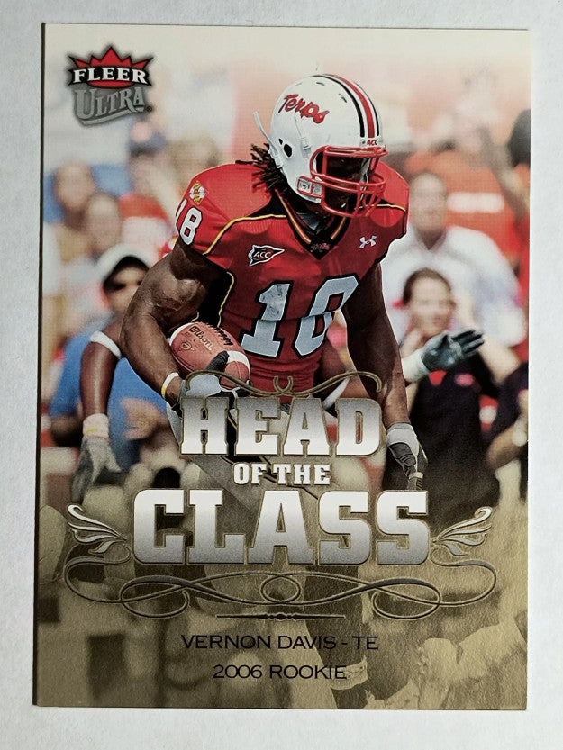 2006 Ultra Head of the Class #HCVD Vernon Davis