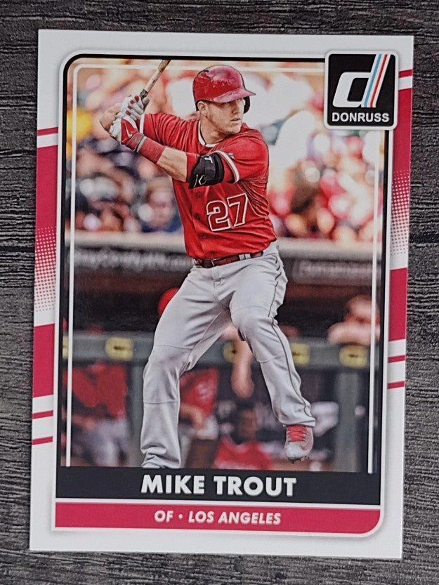 2016 Donruss #83A Mike Trout