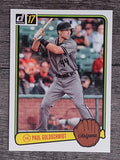 2017 Donruss '83 Retro Variations Magenta Back #RV1 Paul Goldschmidt