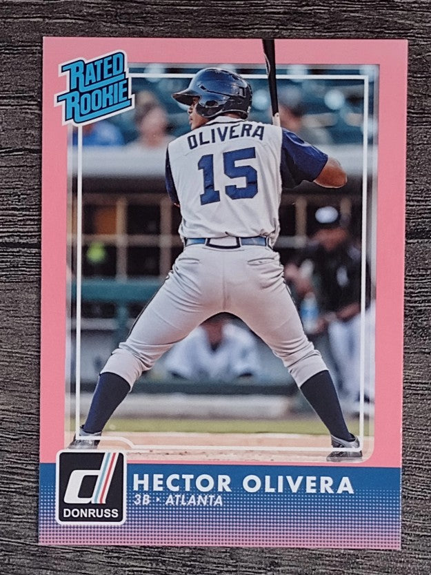 2016 Donruss Pink Border #42 Hector Olivera RR