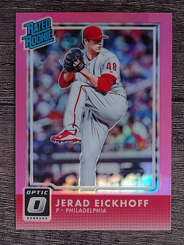 2016 Donruss Optic Pink #63 Jerad Eickhoff RR