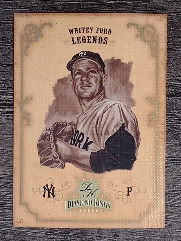 2004 Diamond Kings Sepia #168 Whitey Ford LGD