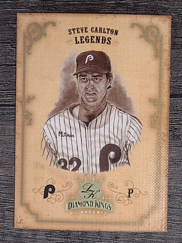 2004 Diamond Kings Sepia #172 Steve Carlton LGD
