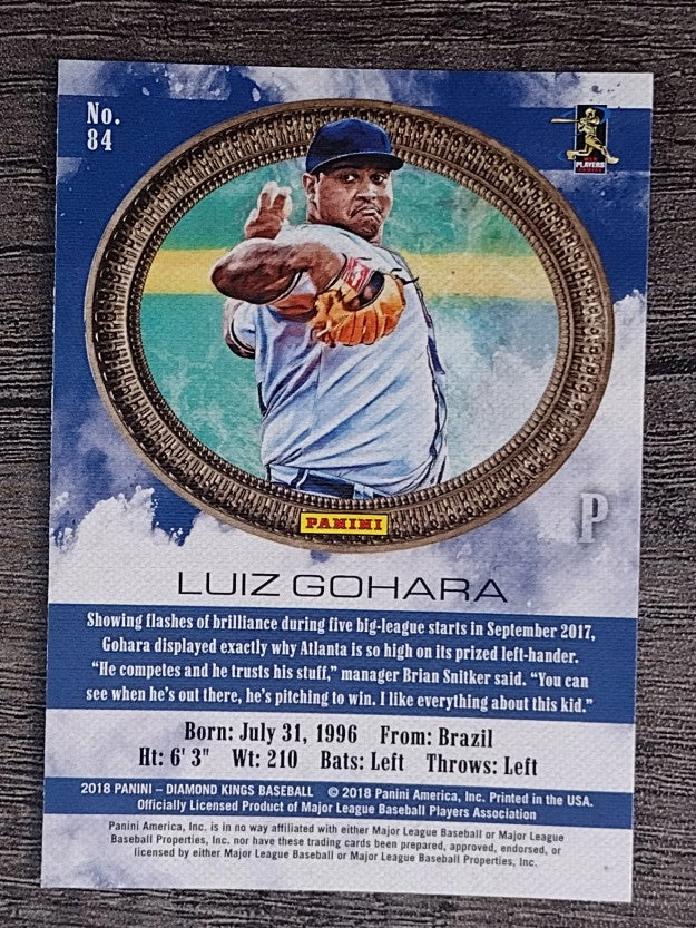 2018 Diamond Kings #84 Luiz Gohara RC