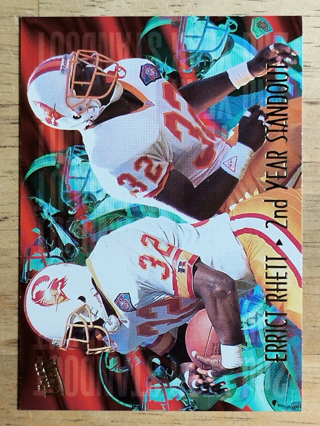 1995 Ultra Second Year Standouts #10 Errict Rhett