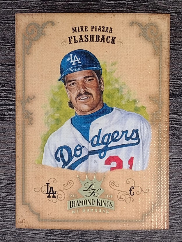 2004 Diamond Kings #157 Mike Piazza FB