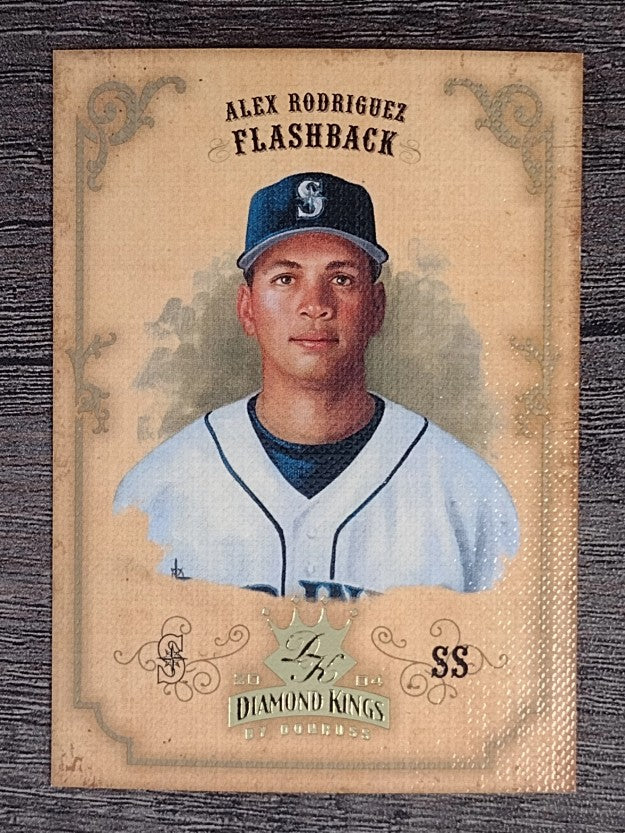 2004 Diamond Kings #154 Alex Rodriguez FB