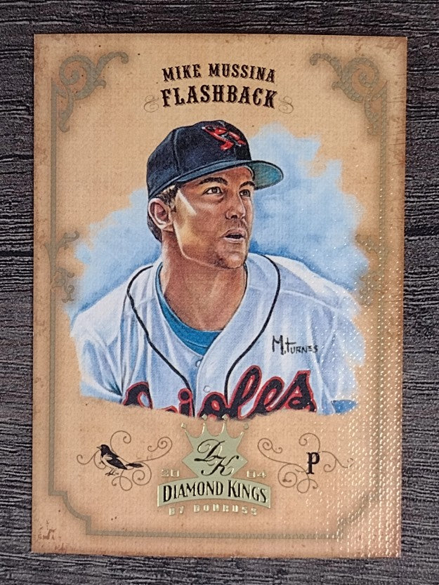 2004 Diamond Kings #158 Mike Mussina FB