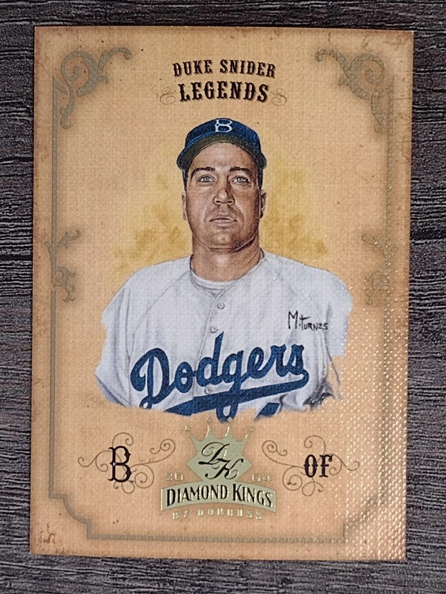 2004 Diamond Kings #171 Duke Snider LGD
