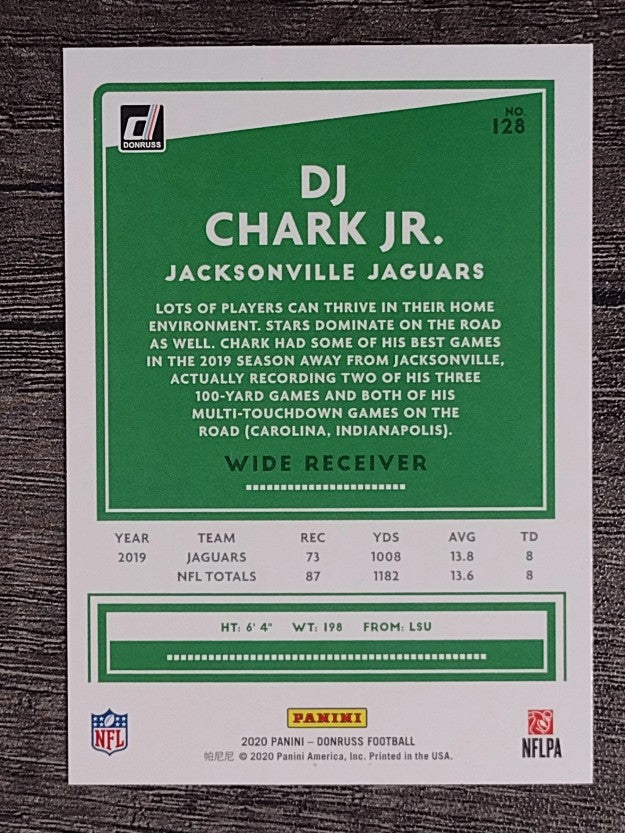 2020 Donruss #128 D.J. Chark Jr.