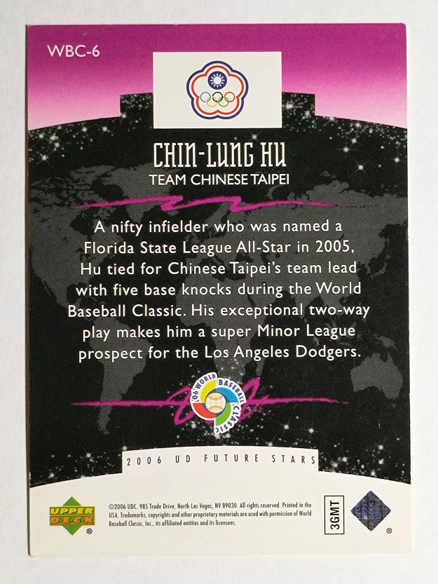 2006 Upper Deck Future Stars World Future Stars Purple #6 Chin-Lung Hu