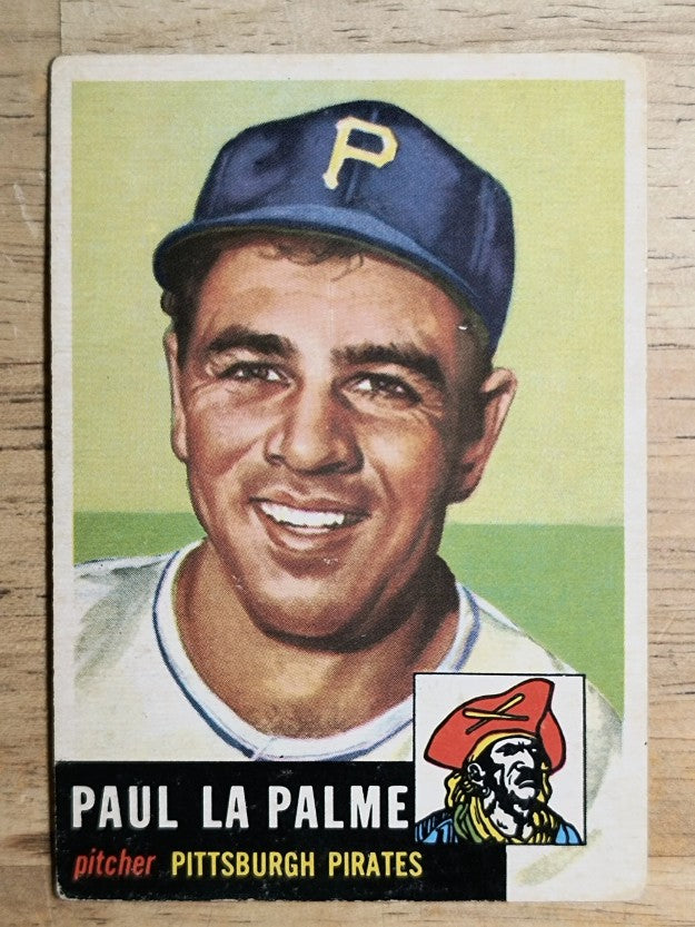 1953 Topps #201 Paul LaPalme (VGEX)