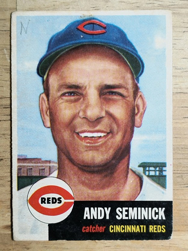 1953 Topps #153 Andy Seminick DP (GOOD)
