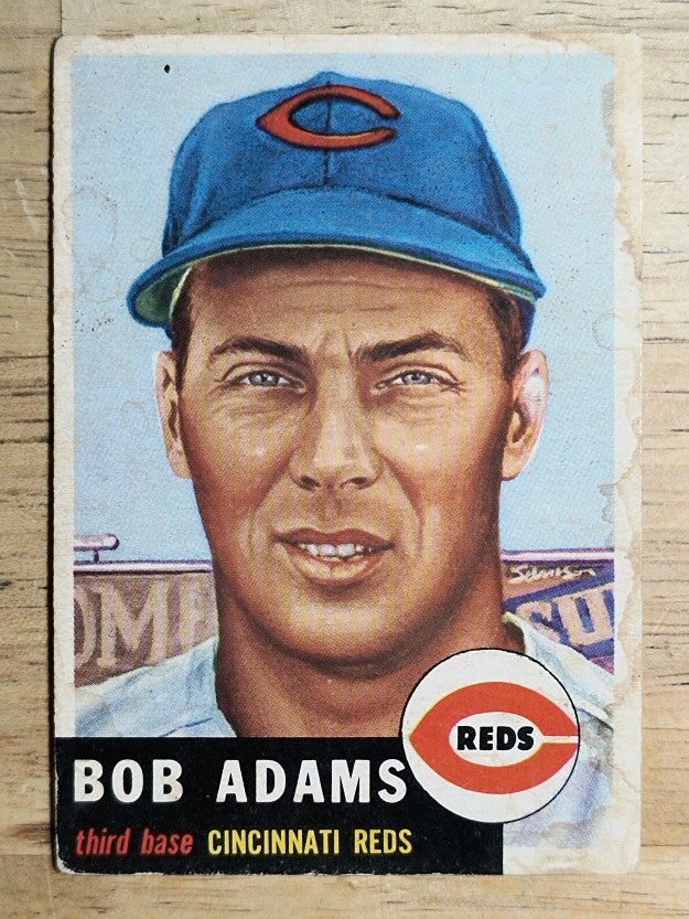 1953 Topps #152 Bob Adams DP (GOOD)