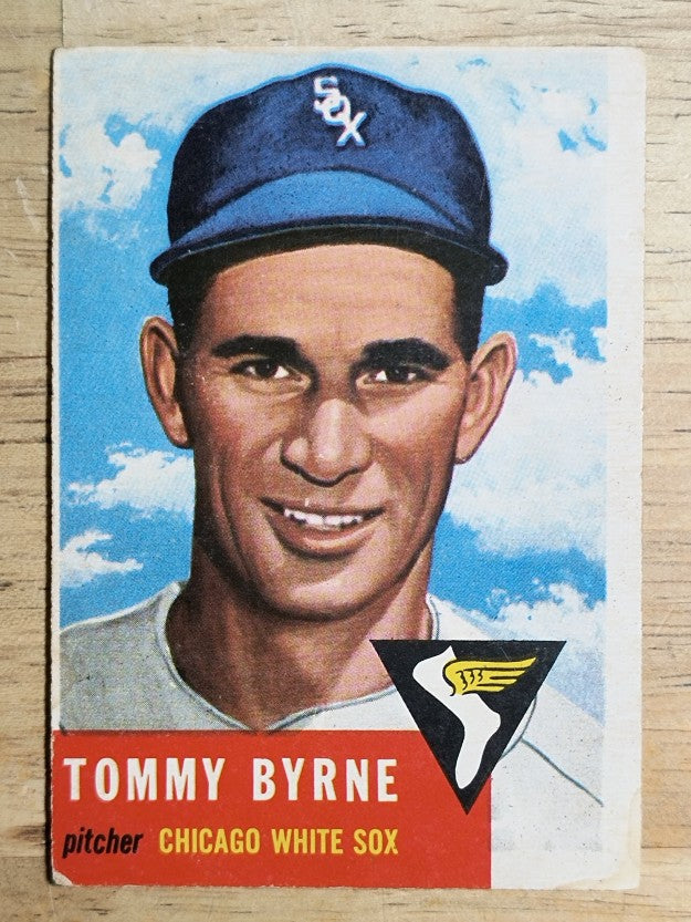 1953 Topps #123 Tommy Byrne DP (VG)