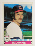 1979 Topps #399 David Clyde (EX)