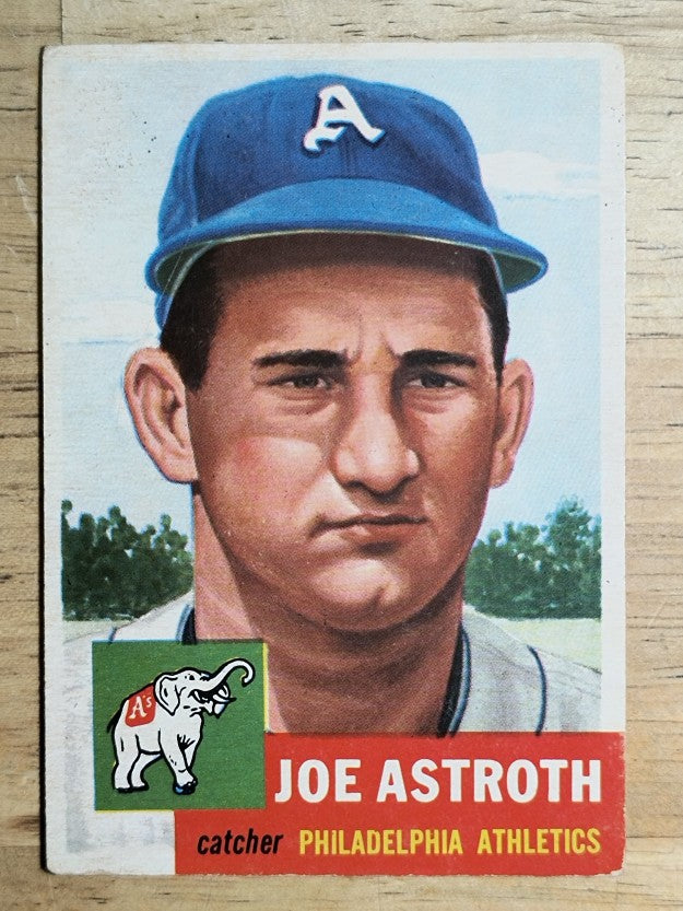 1953 Topps #103 Joe Astroth DP (VG)