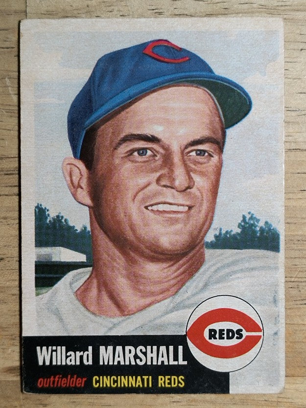 1953 Topps #95 Willard Marshall DP (VGEX)