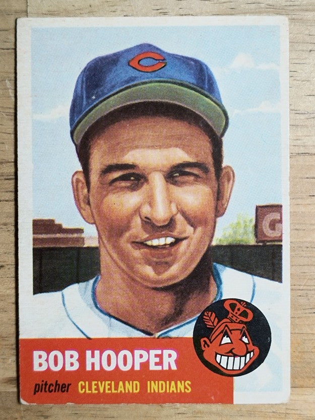 1953 Topps #84 Bob Hooper DP (VGEX)