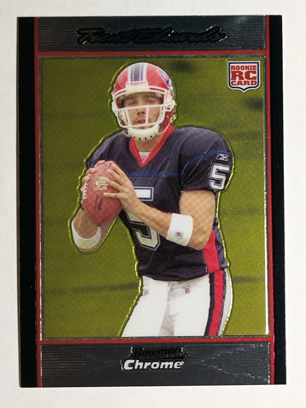 2007 Bowman Chrome #BC61 Trent Edwards RC