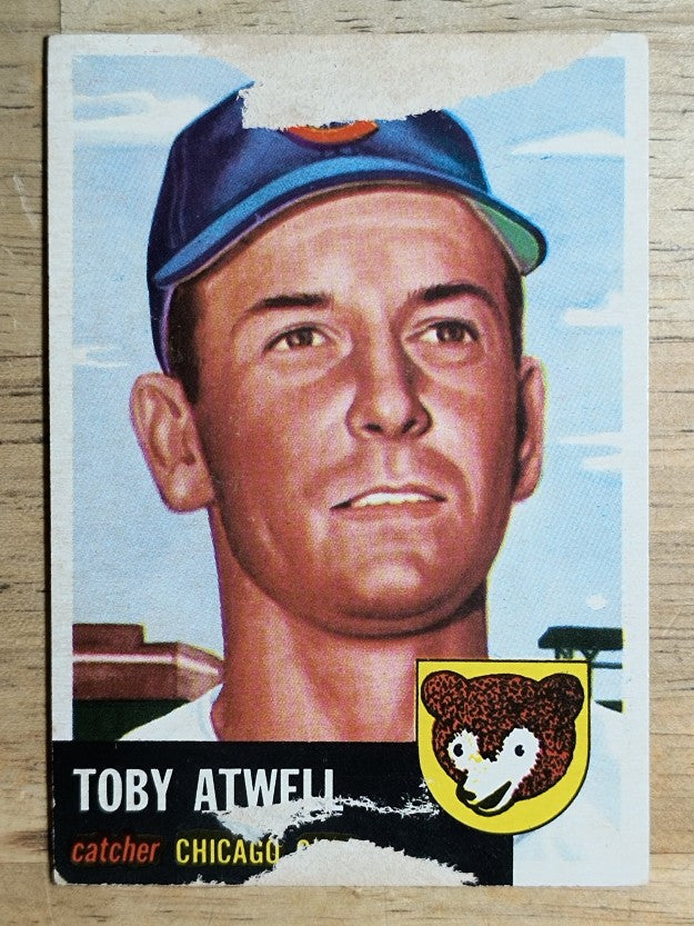 1953 Topps #23 Toby Atwell DP (POOR)
