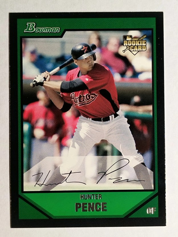 2007 Bowman Draft #BDP25 Hunter Pence