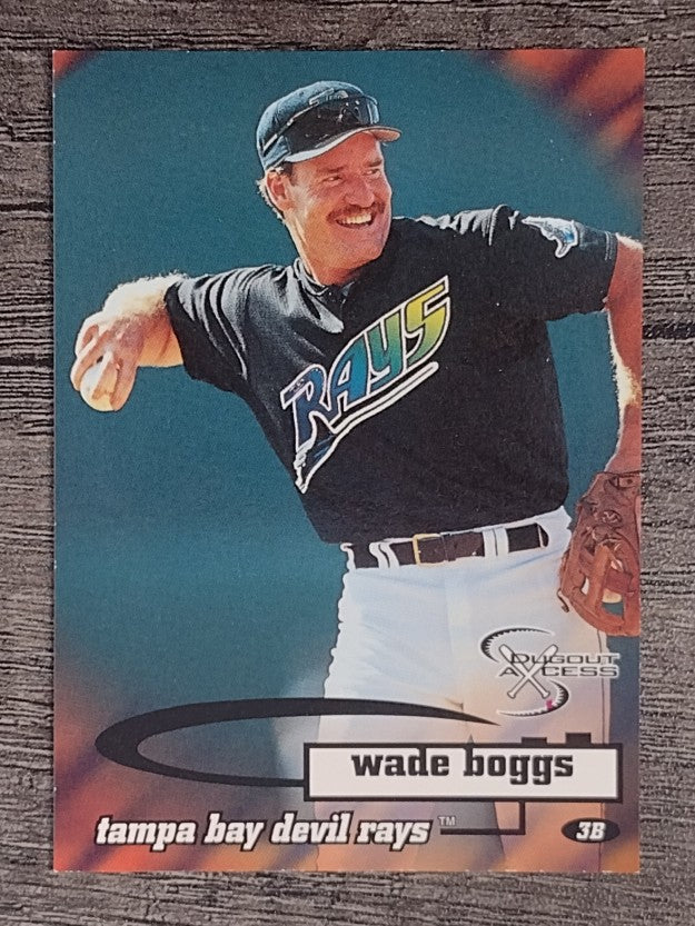 1998 SkyBox Dugout Axcess #83 Wade Boggs