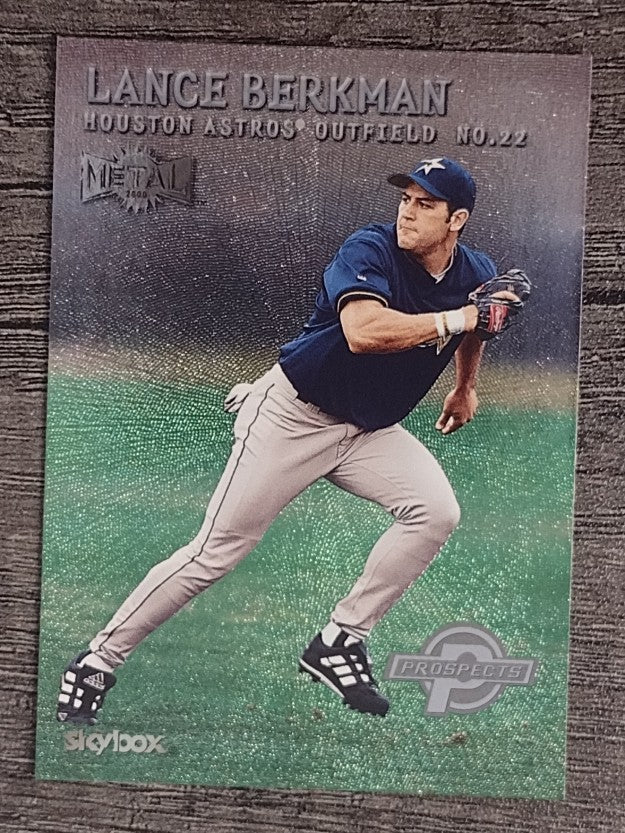 2000 Metal #215 Lance Berkman PROS
