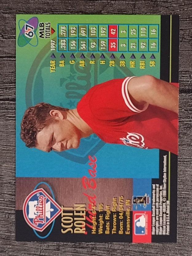 1998 Metal Universe #67 Scott Rolen