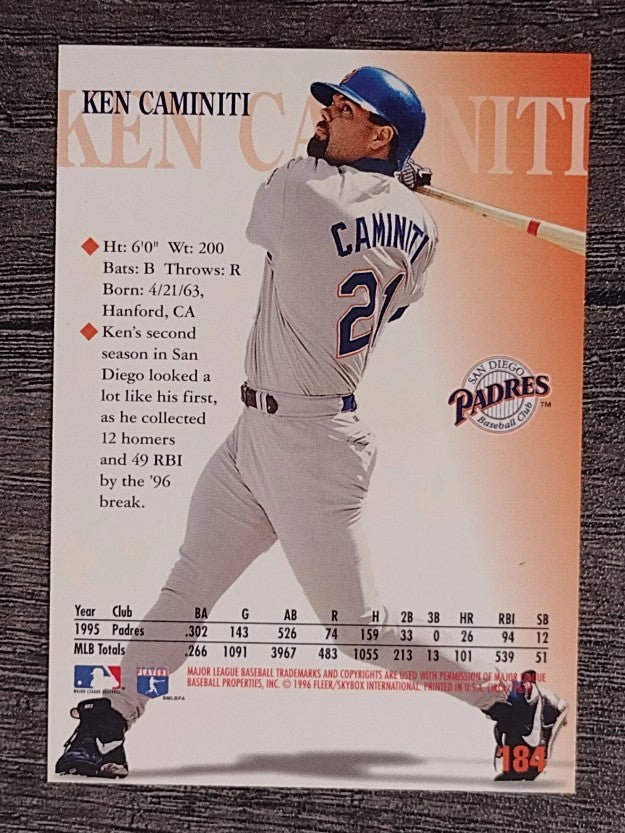 1996 Circa #184 Ken Caminiti