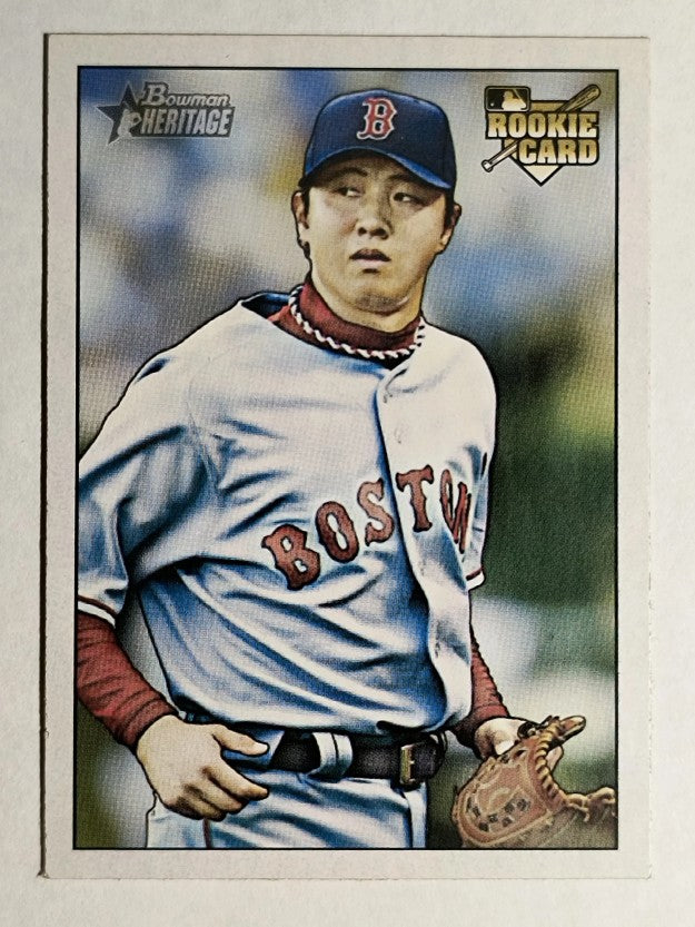 2007 Bowman Heritage #243b Hideki Okajima SP/No Signature