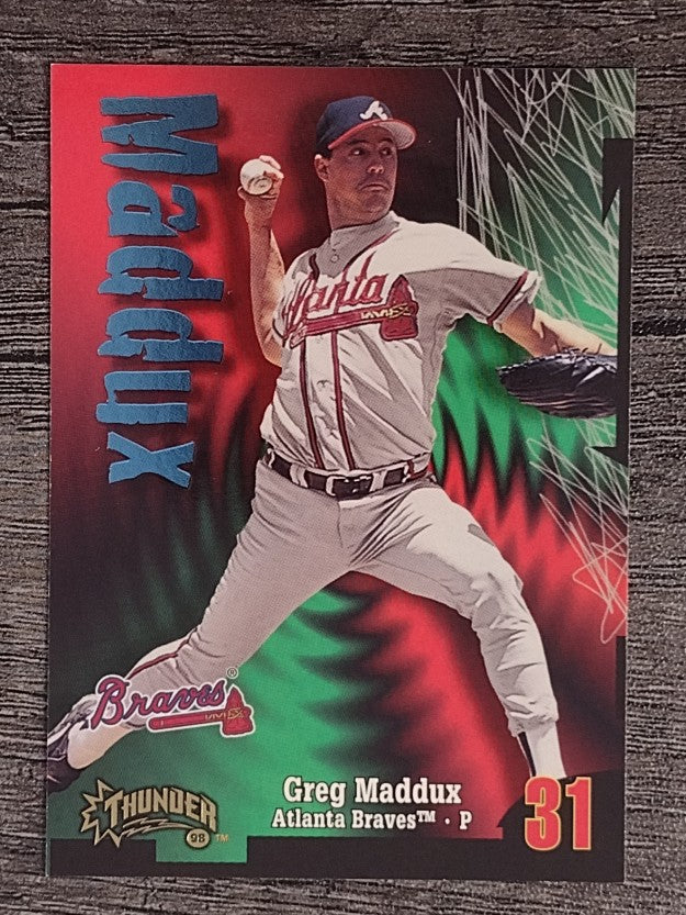1998 Circa Thunder #31 Greg Maddux