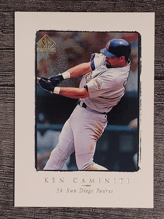 1998 SP Authentic #165 Ken Caminiti
