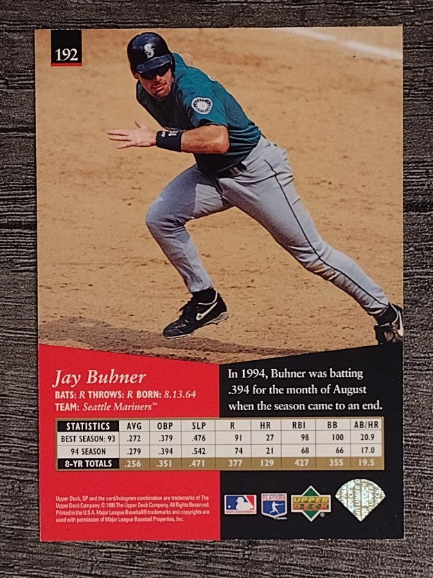 1995 SP #192 Jay Buhner