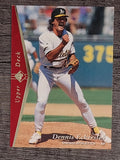 1995 SP #187 Dennis Eckersley