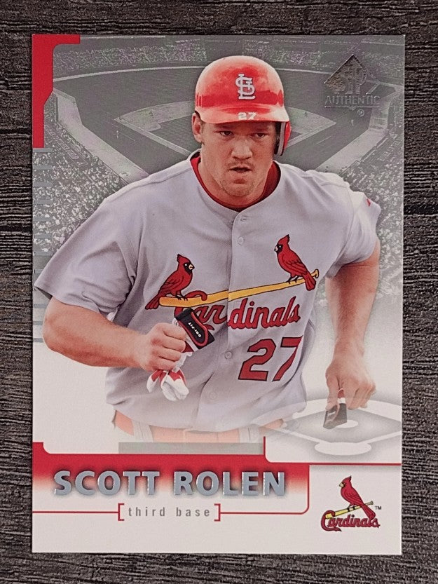 2004 SP Authentic #12 Scott Rolen
