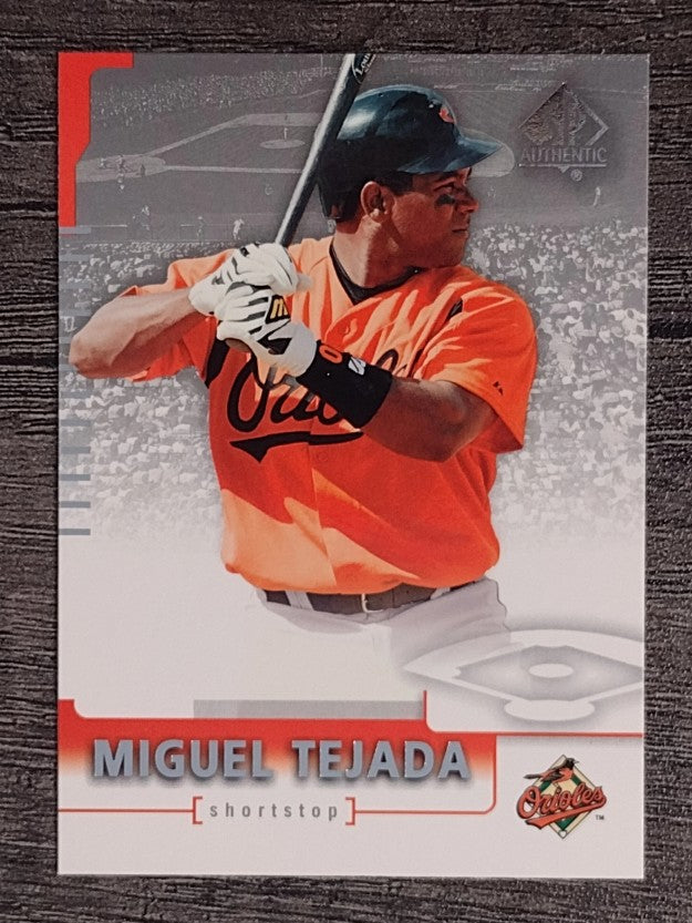 2004 SP Authentic #86 Miguel Tejada