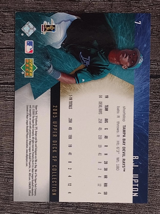 2005 SPx #7 B.J. Upton