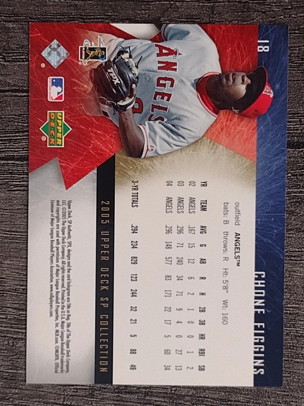 2005 SPx #18 Chone Figgins