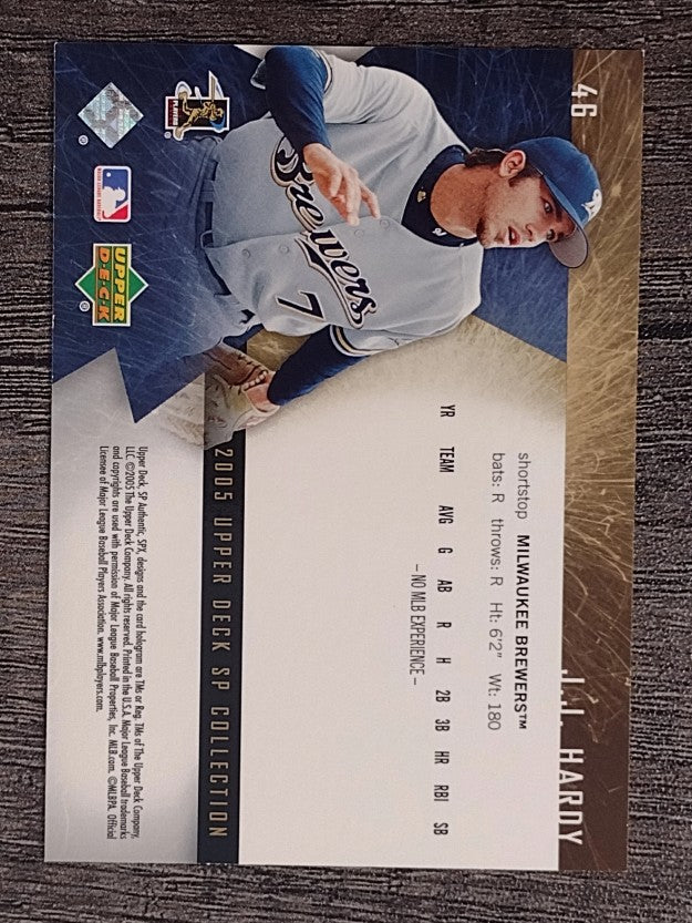 2005 SPx #46 J.J. Hardy