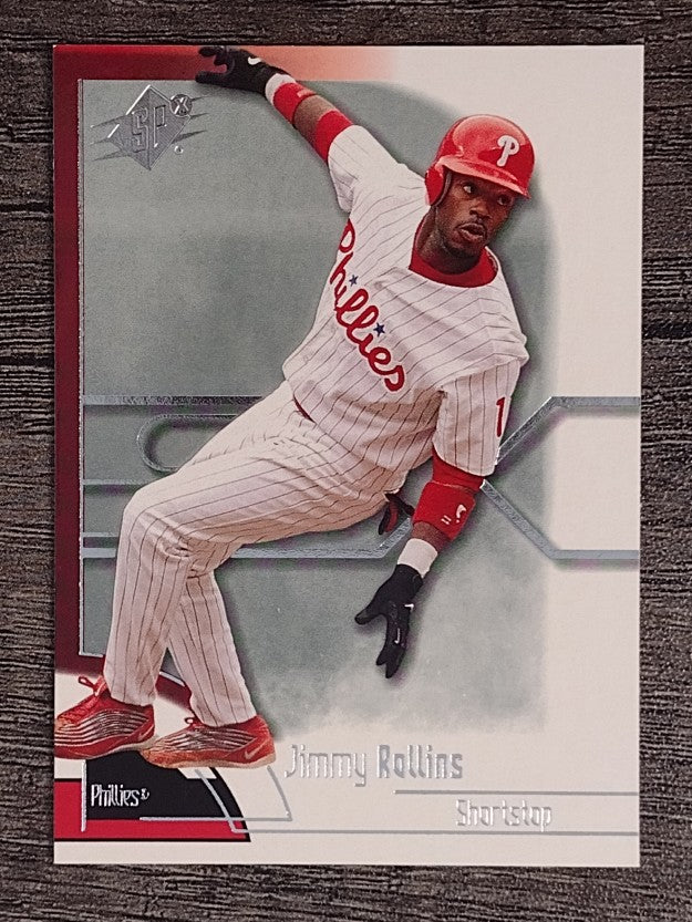 2002 SPx #82 Jimmy Rollins