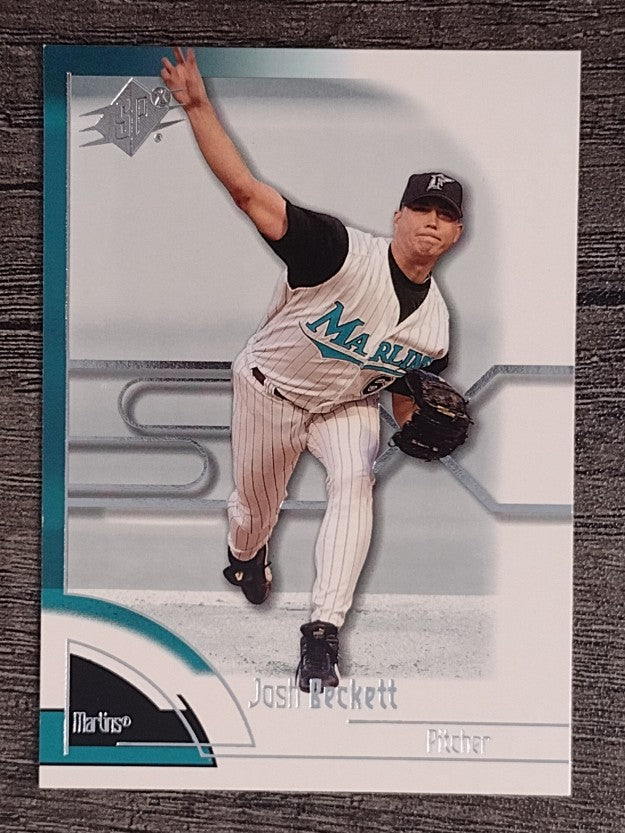 2002 SPx #72 Josh Beckett
